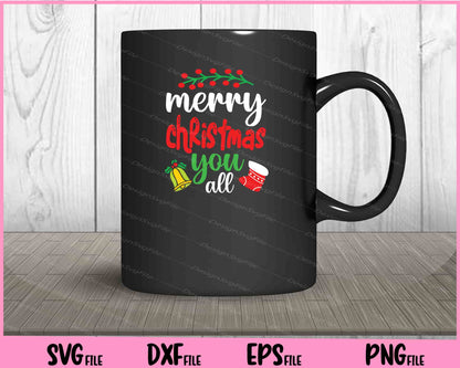 Merry Christmas you all Svg Cutting Printable Files  - Premium Cutting Files in SVG, PNG & EPS Formats - Premium SVG Cutting Files for Crafts