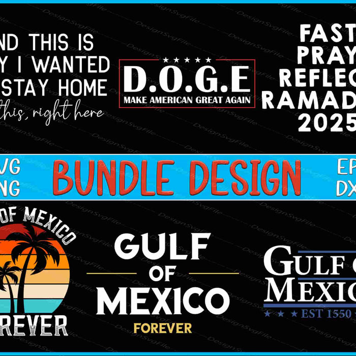 Collection of graphic designs with text and logos on a black background