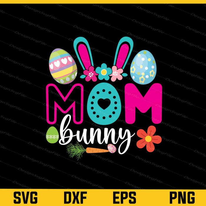 Mom Bunny Svg Cutting Printable File  - Premium Cutting Files in SVG, PNG & EPS Formats - Premium SVG Cutting Files for Crafts