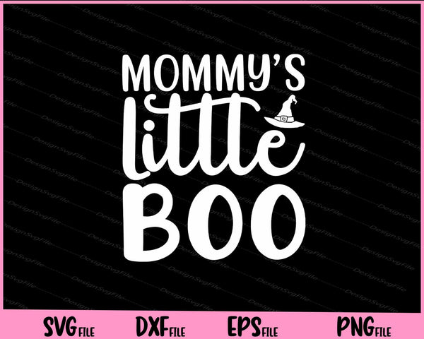 Mummy's Little Boo Halloween svg