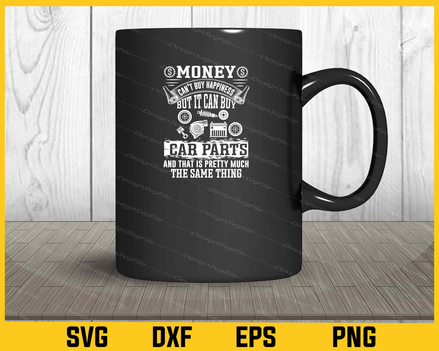 Money Can’t Buy Happiness Car Parts Mechanic Svg Cutting Printable File  - Premium Cutting Files in SVG, PNG & EPS Formats - Premium SVG Cutting Files for Crafts