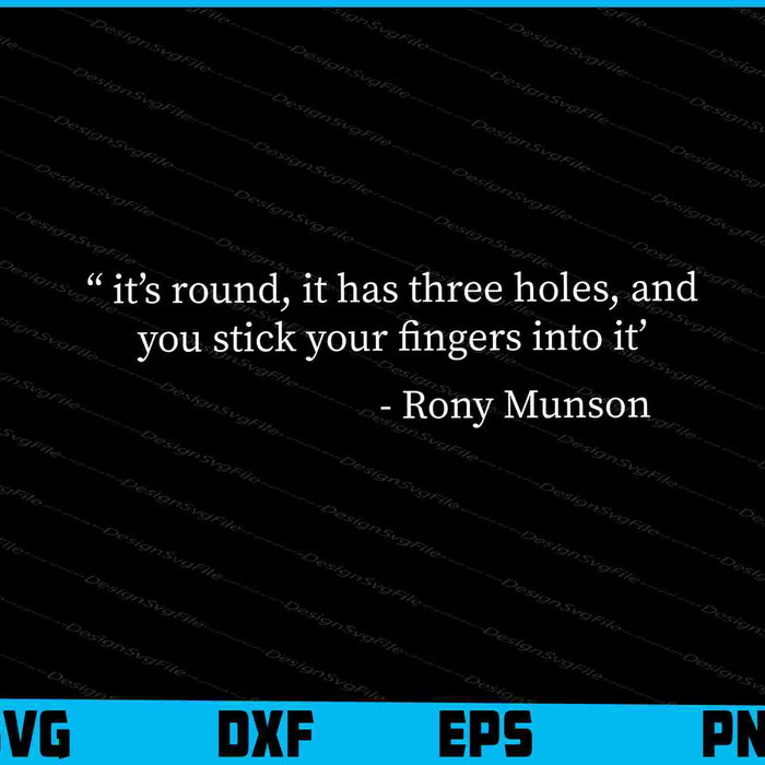 Munson Bowling Ball Definition Funny SVG