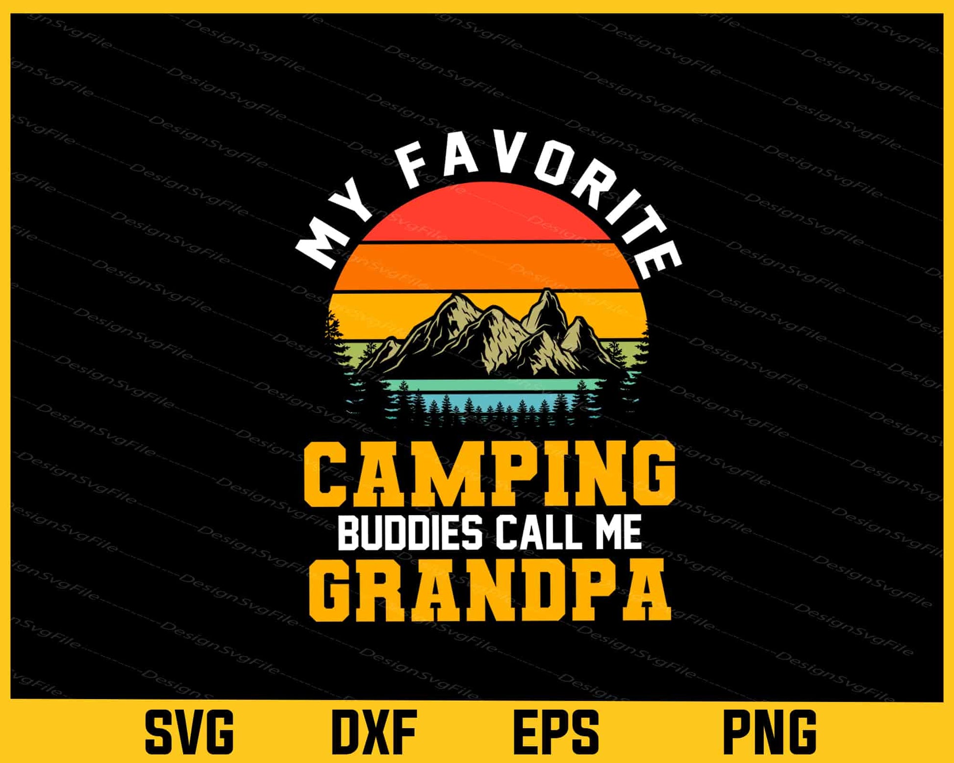 My Favorite Camping Buddies Call Me Grandpa Svg Cutting Printable File  - Premium Cutting Files in SVG, PNG & EPS Formats - Premium SVG Cutting Files for Crafts