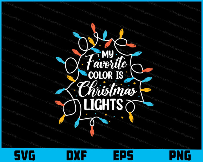 Christmas Crew Bundle SVG Christmas Lights PNG