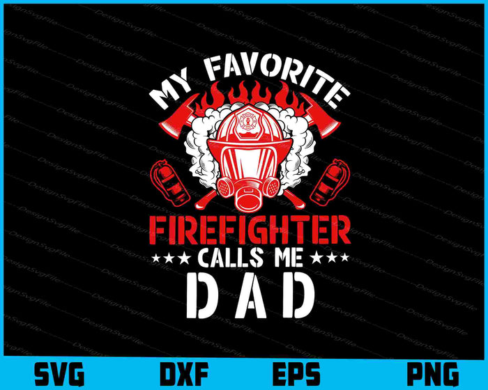 Collection of firefighter-themed designs with text and graphics on a black background.