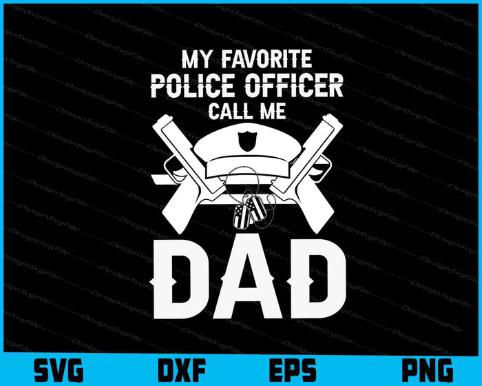 Police Officer Bundle SVG, Dad SVG Police PNG