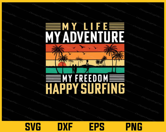 Beach Bundle SVG Surfing PNG