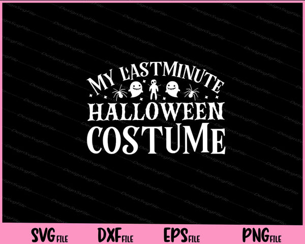 My lastminute Halloween costume svg