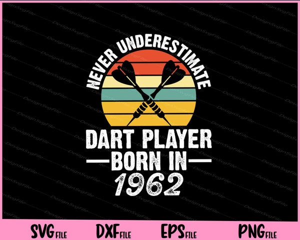 Never Underestimate Dart Player svg
