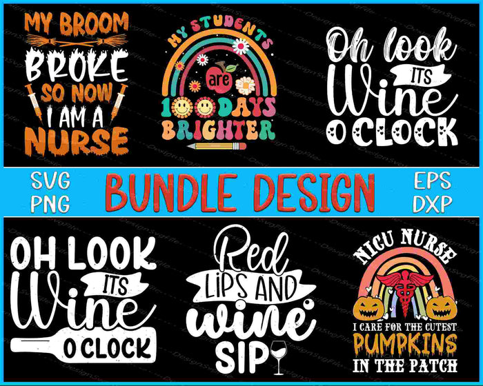 Nurse Bundle SVG, Pumpkins PNG