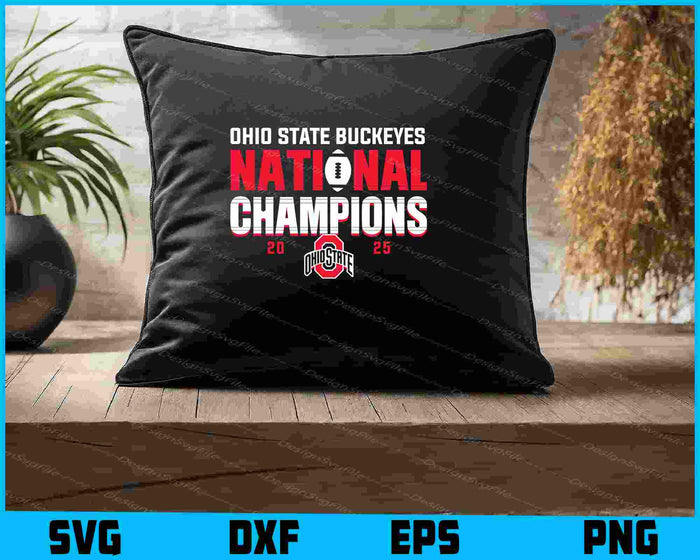 Ohio State Buckeyes National Champions SVG