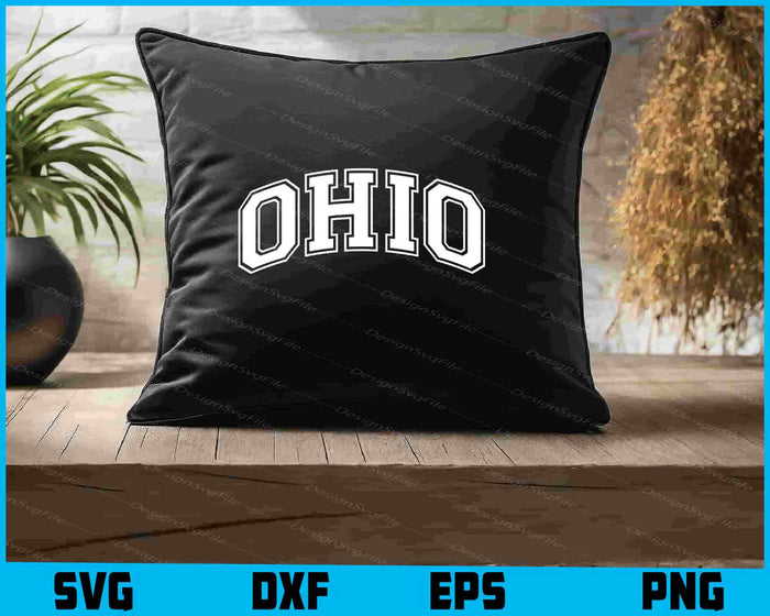 Ohio Vintage Columbus Ohio SVG