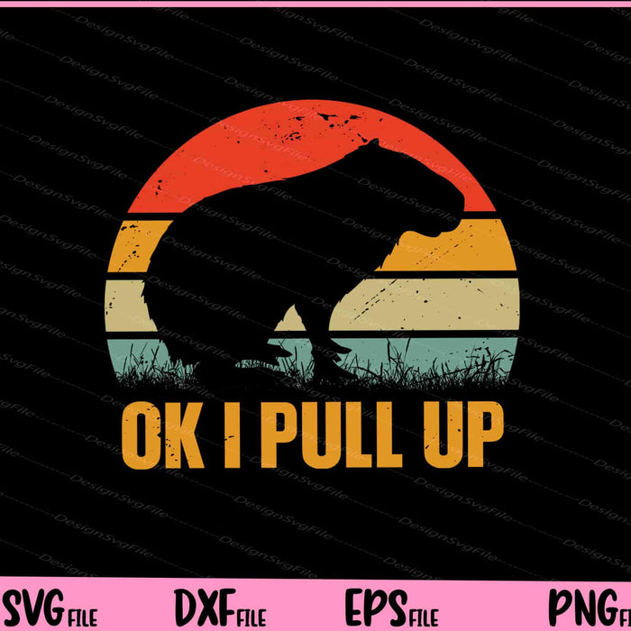 Ok I Pull Up Capybara Svg Cutting Printable Files  - Premium Cutting Files in SVG, PNG & EPS Formats - Premium SVG Cutting Files for Crafts
