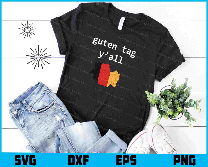 Oktoberfest Costume Funny Outfit Texas German Flag SVG