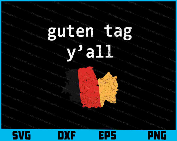 Oktoberfest Costume Funny Outfit Texas German Flag SVG