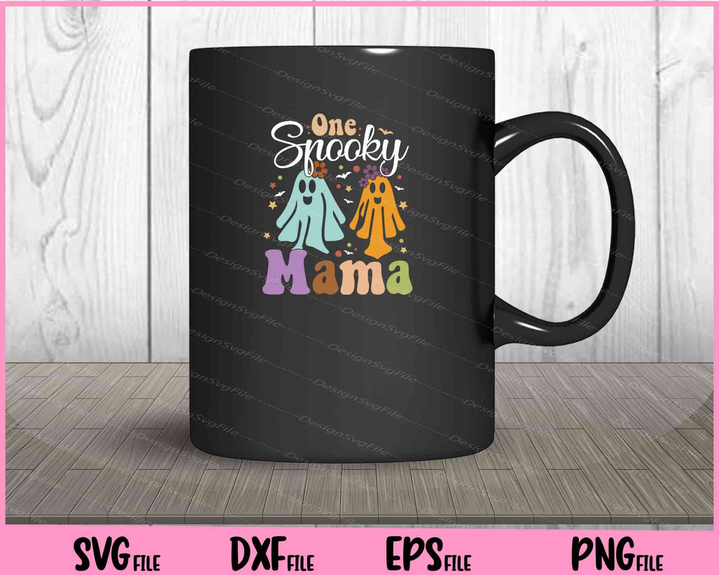 One Spooky Mama Svg Cutting Printable Files  - Premium Cutting Files in SVG, PNG & EPS Formats - Premium SVG Cutting Files for Crafts