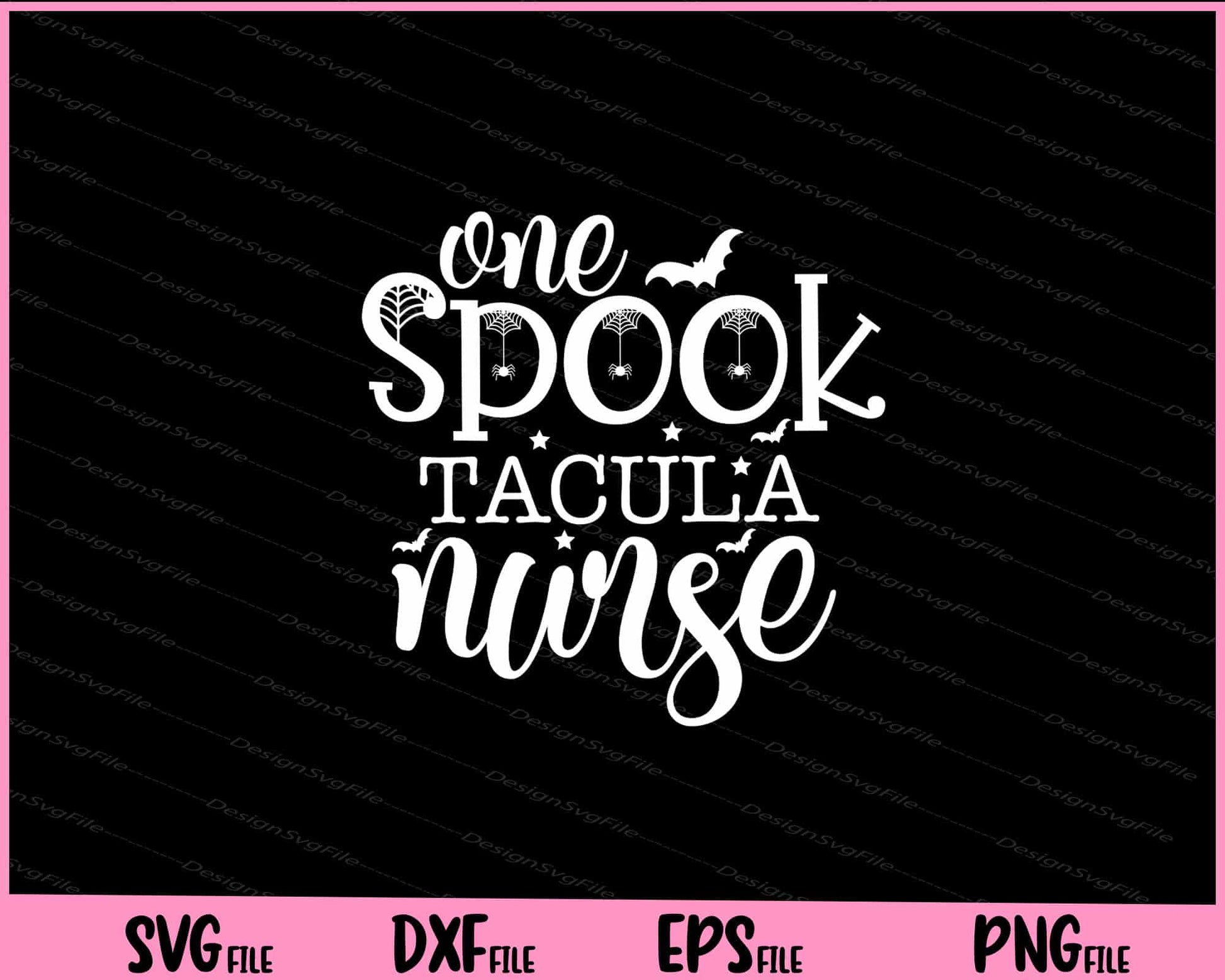 One spooktacular Nurse Halloween Svg Cutting Printable Files  - Premium Cutting Files in SVG, PNG & EPS Formats - Premium SVG Cutting Files for Crafts