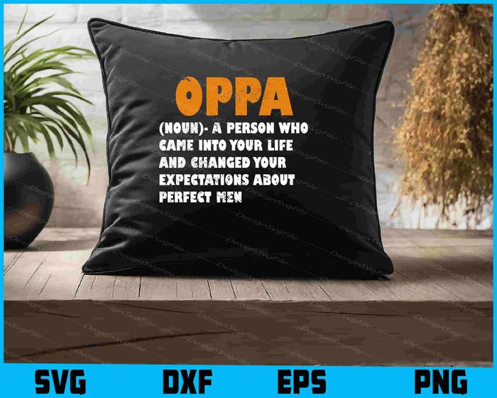 Dad Bundle SVG, Japanese Anime PNG Bundle Oppa Korean