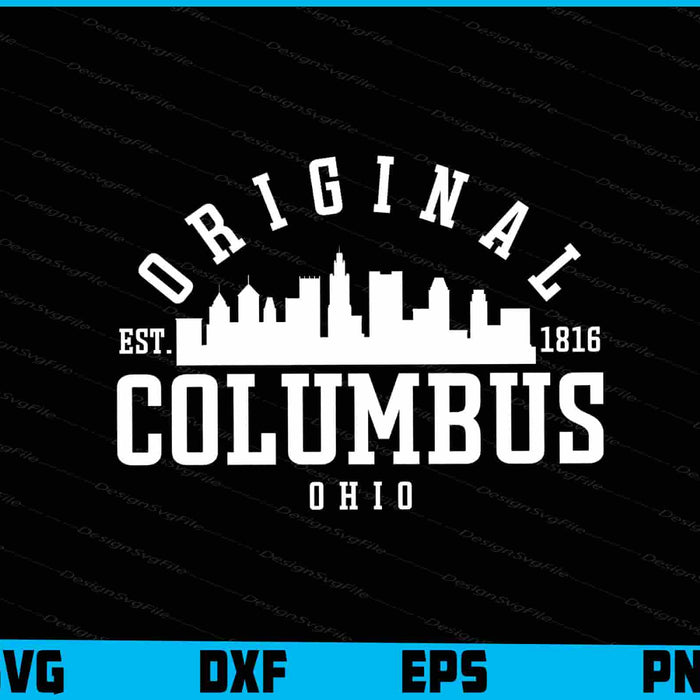 Original Columbus Ohio SVG