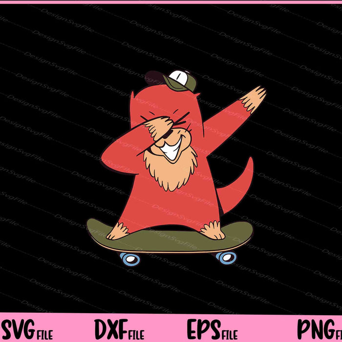 Otter Cartoon Dabbing Funny Svg Cutting Printable Files  - Premium Cutting Files in SVG, PNG & EPS Formats - Premium SVG Cutting Files for Crafts
