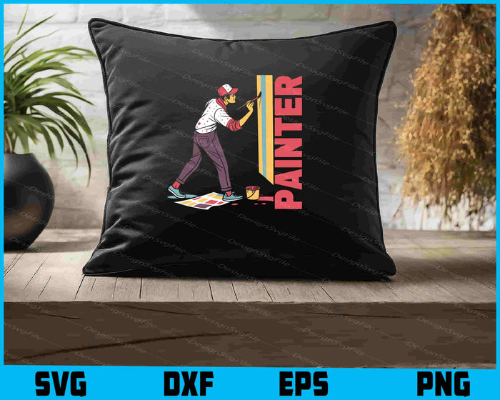 Painter Painting Paint Brush Roller Tool SVG