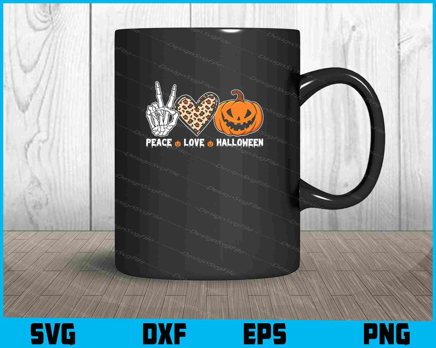 Peace Love Halloween Svg Dxf Png For Silhouette, Cut Files  - Premium Cutting Files in SVG, PNG & EPS Formats - Premium SVG Cutting Files for Crafts