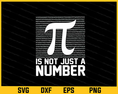 Pi Is Not Just A Number Svg Cutting Printable File  - Premium Cutting Files in SVG, PNG & EPS Formats - Premium SVG Cutting Files for Crafts