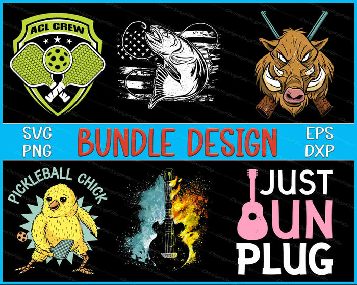 Collection of graphic designs with text overlay on a black background