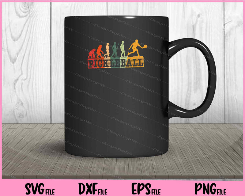 Pickleball Evolution for Pickleball Player mug