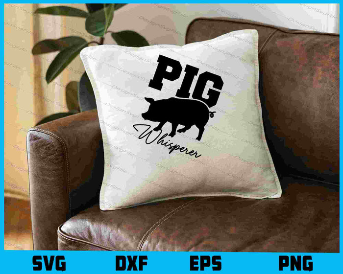 Pig Whisperer Farmer SVG