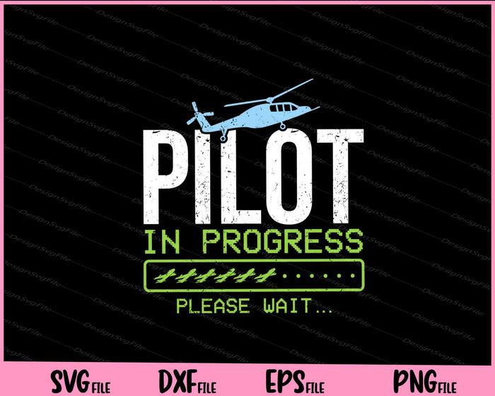 Collection of pilot-themed graphics and text on a black background with colorful elements.