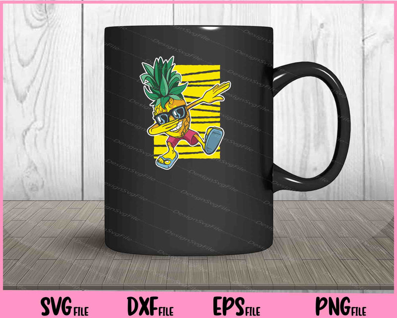 Pineapple Dabbing Funny mug