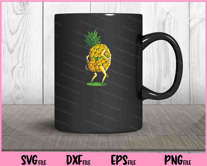Pineapple Dancing Funny Svg Cutting Printable Files  - Premium Cutting Files in SVG, PNG & EPS Formats - Premium SVG Cutting Files for Crafts