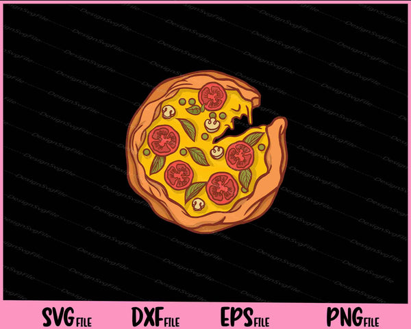 Pizza Missing Slice svg