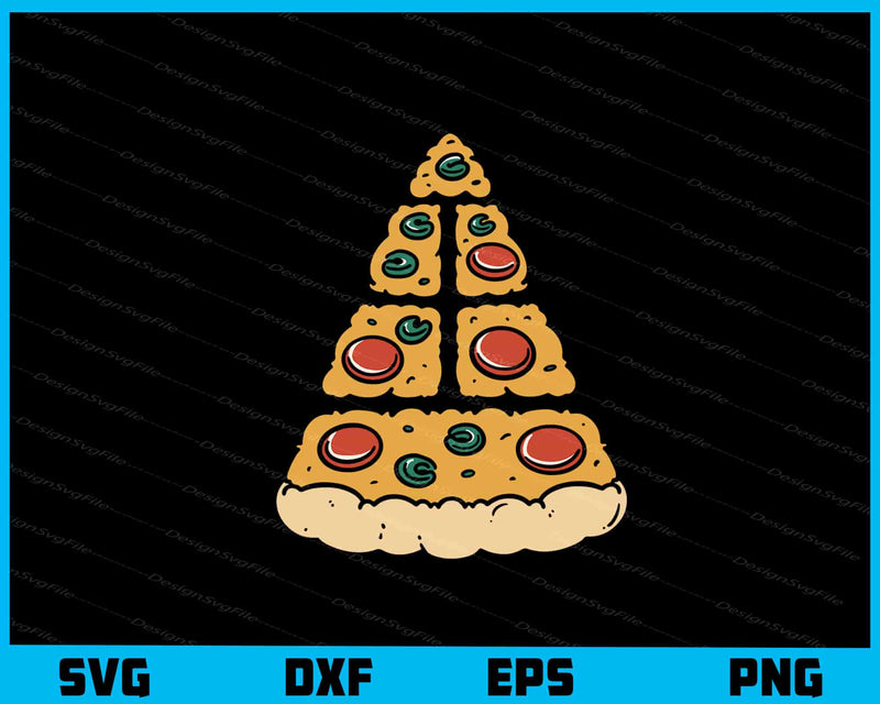 Pizza Pyramid Fast Food Svg Cutting Printable File  - Premium Cutting Files in SVG, PNG & EPS Formats - Premium SVG Cutting Files for Crafts