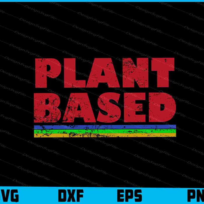 Plant Based SVG