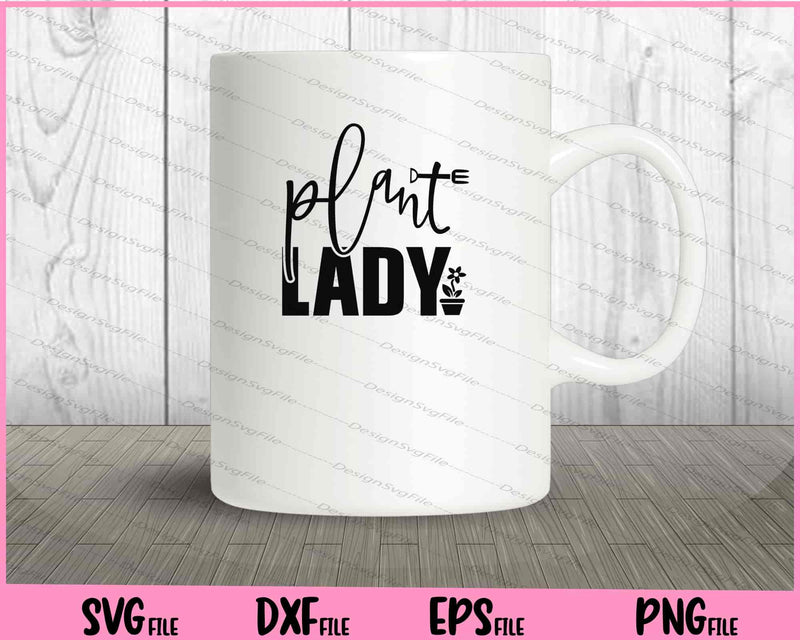 Plant lady mug