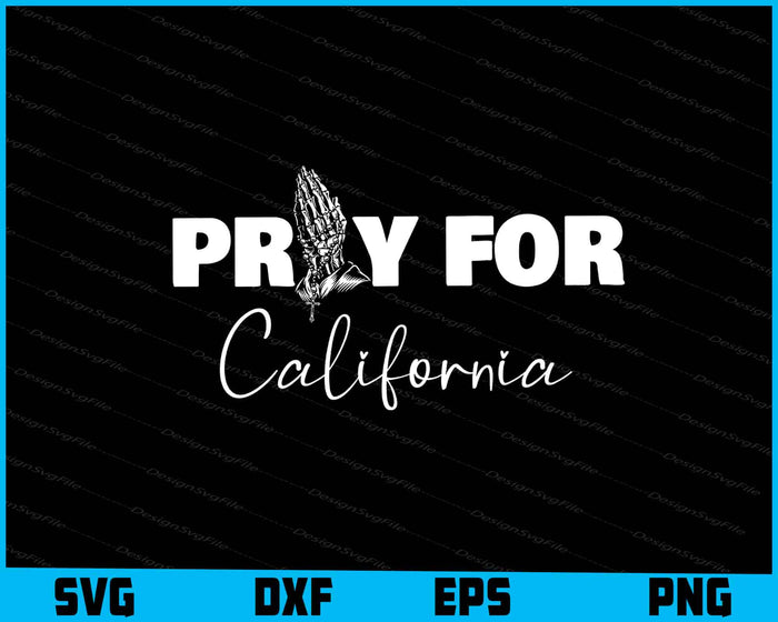 Pray For California Shirt, Los Angeles City Fire Department