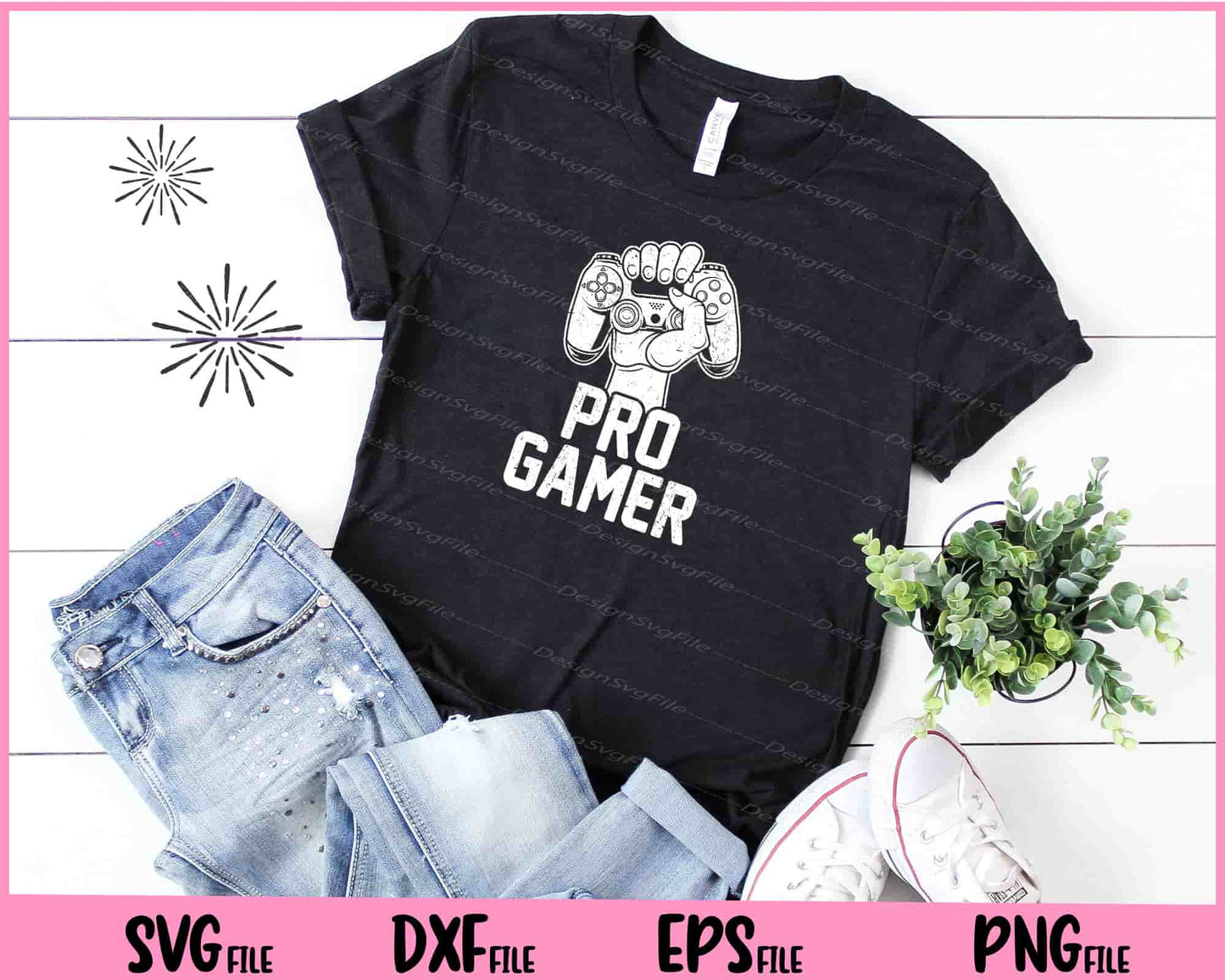 Pro Gamer funyy Svg Cutting Printable Files  - Premium Cutting Files in SVG, PNG & EPS Formats - Premium SVG Cutting Files for Crafts