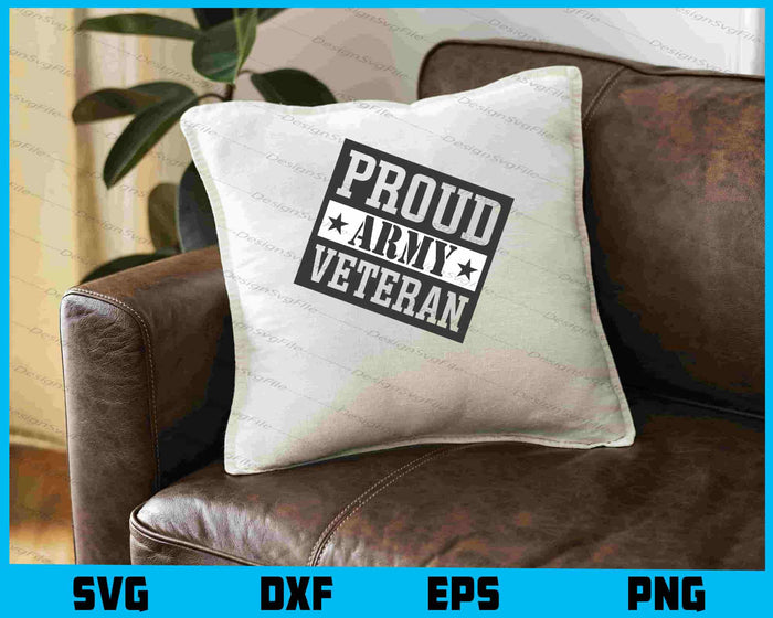 Proud Army Veteran Memorial Day SVG