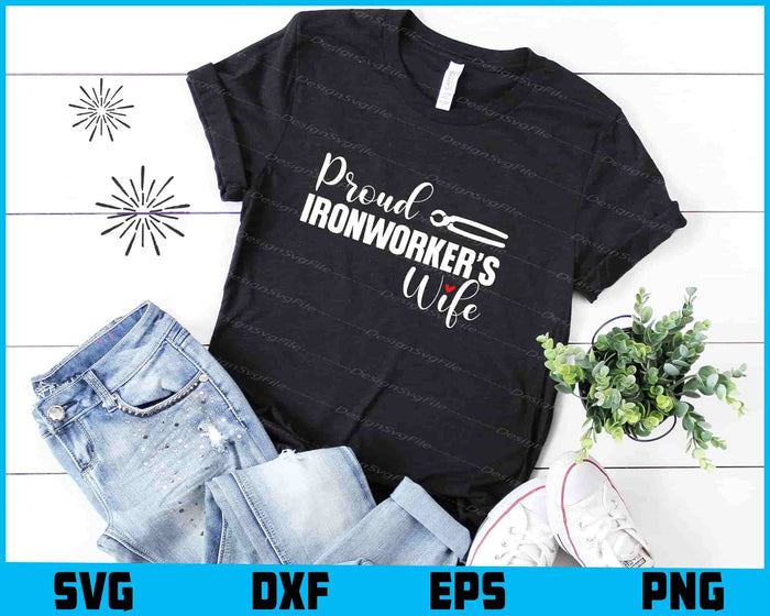 Proud Ironworker’s Wife SVG