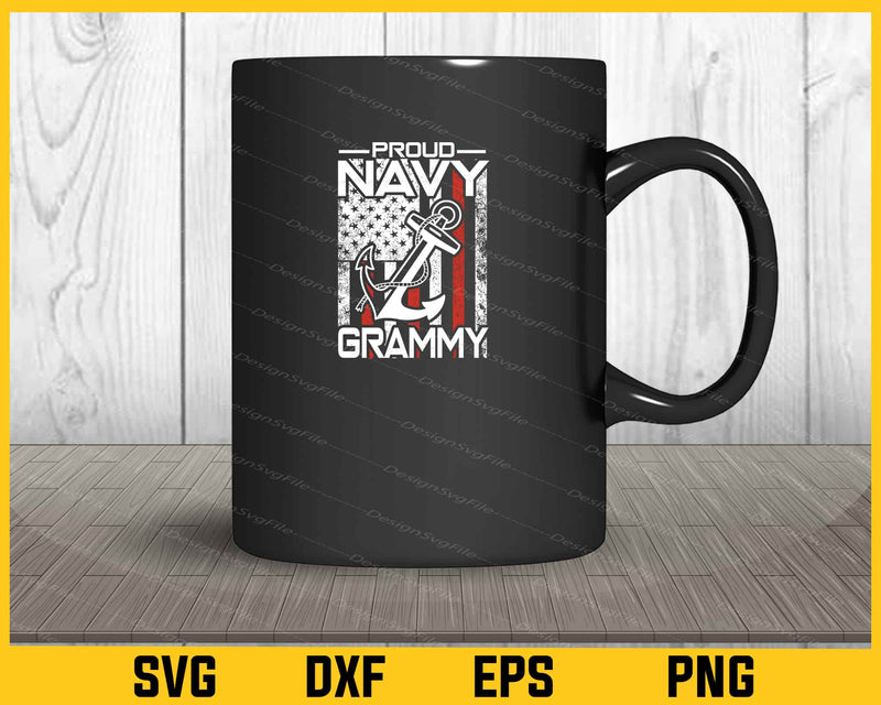 Proud Navy Grammy mug