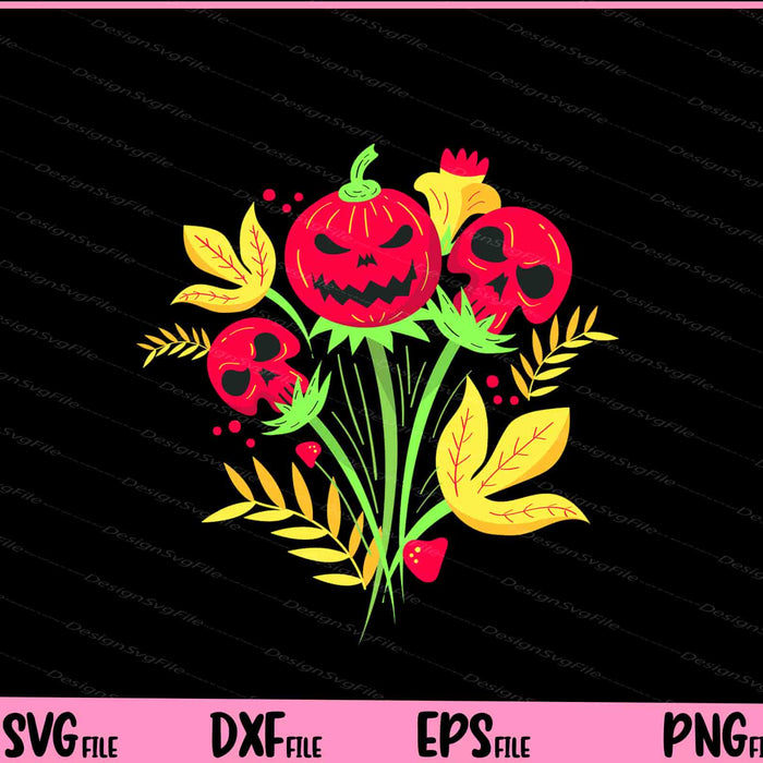 Psychedelic Khokhloma Halloween Svg Cutting Printable Files  - Premium Cutting Files in SVG, PNG & EPS Formats - Premium SVG Cutting Files for Crafts