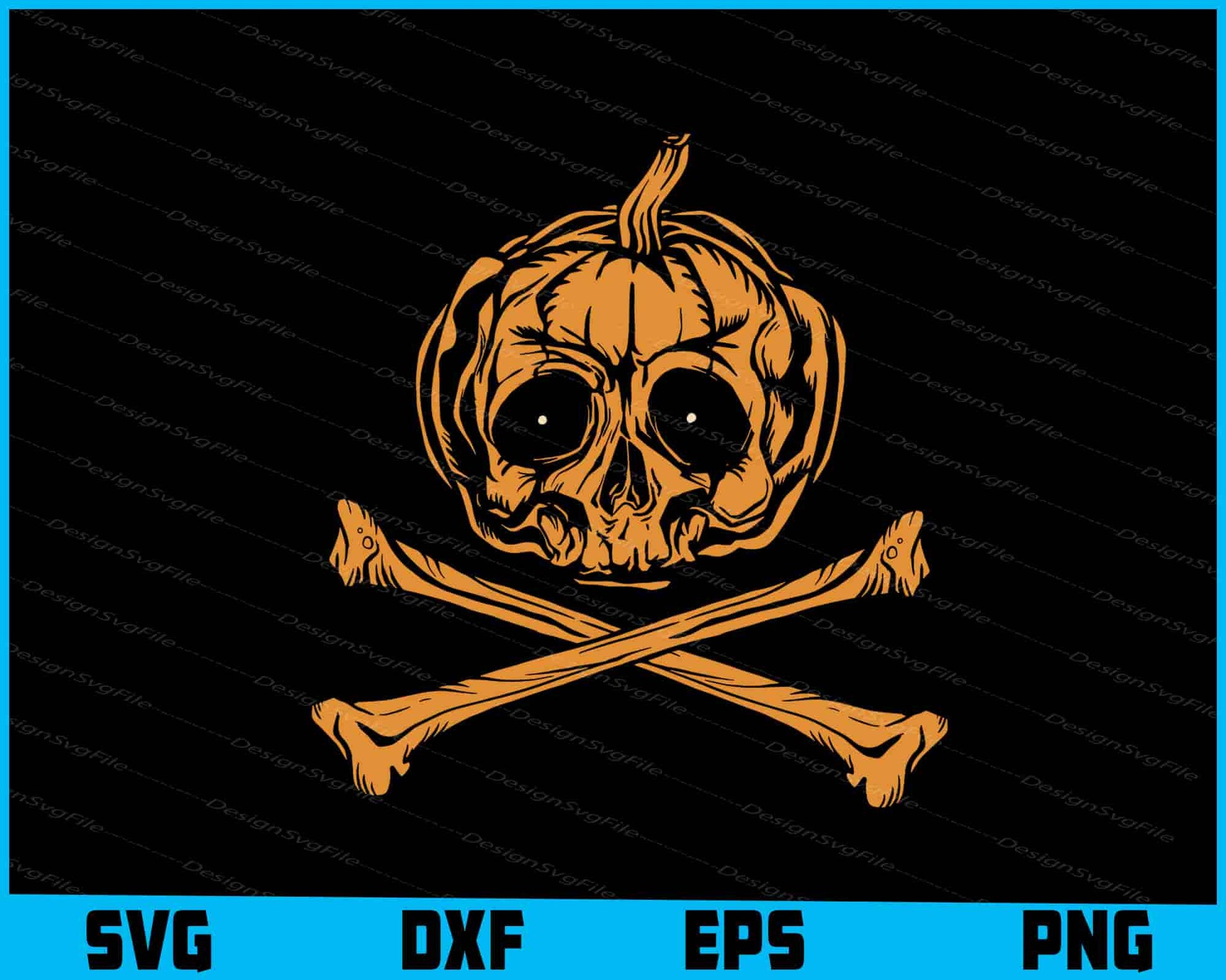 Pumpkin Jolly Roger Halloween