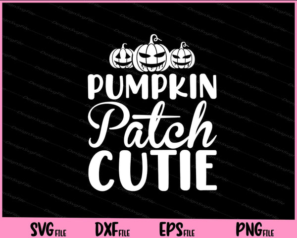 Pumpkin Patch Cutie Halloween svg