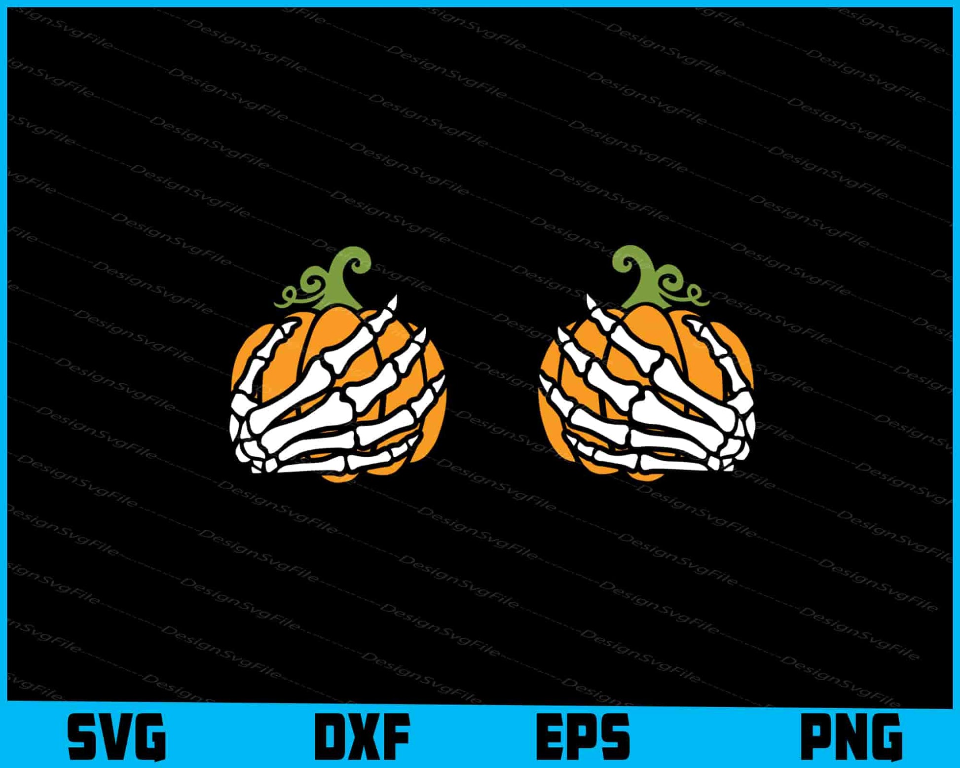 Pumpkin Skeleton Hand Boobs SVG PNG Sublimation Files  - Premium Cutting Files in SVG, PNG & EPS Formats - Premium SVG Cutting Files for Crafts