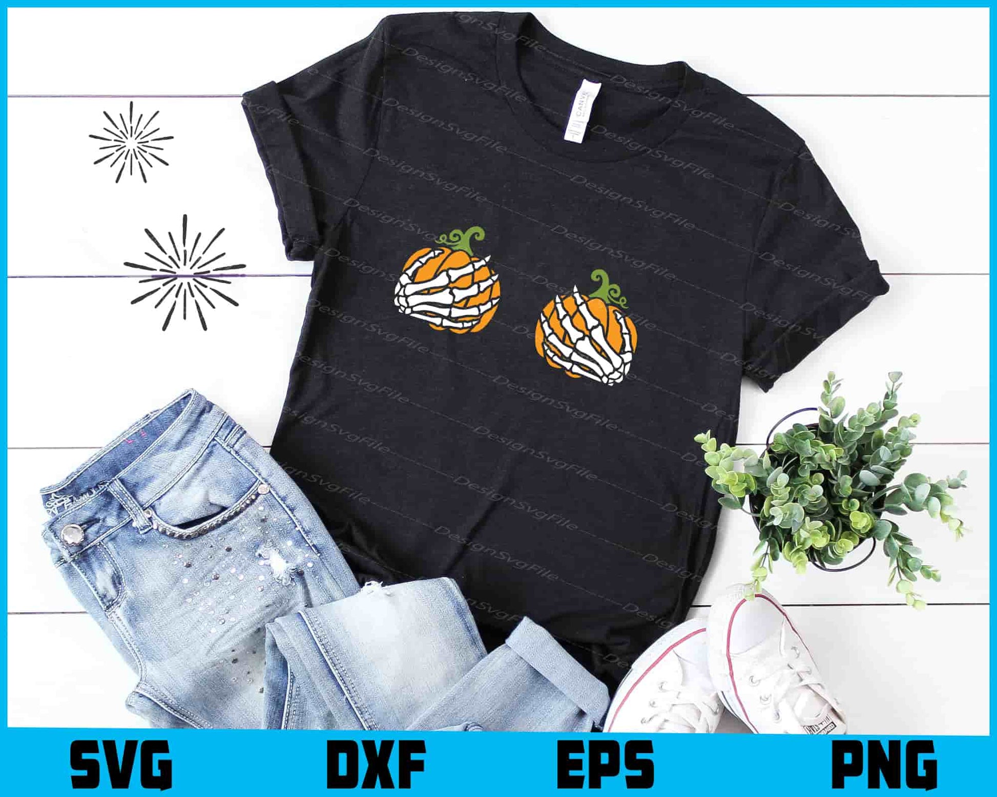 Pumpkin Skeleton Hand Boobs SVG PNG Sublimation Files  - Premium Cutting Files in SVG, PNG & EPS Formats - Premium SVG Cutting Files for Crafts