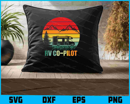 RV Co-Pilot Camping SVG