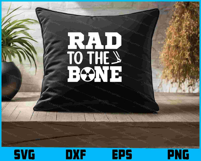 Collection of x-ray themed designs with text and graphics on a black background.