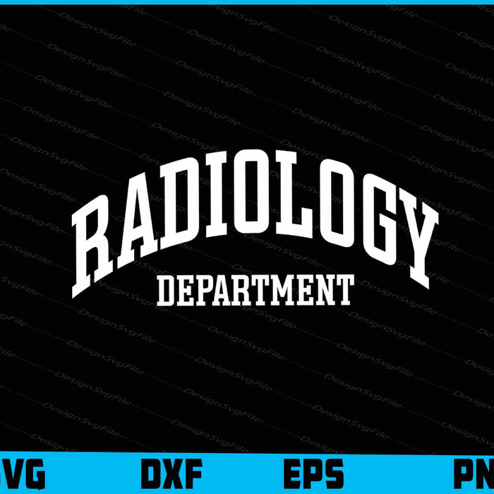 Radiology Department Technologist SVG